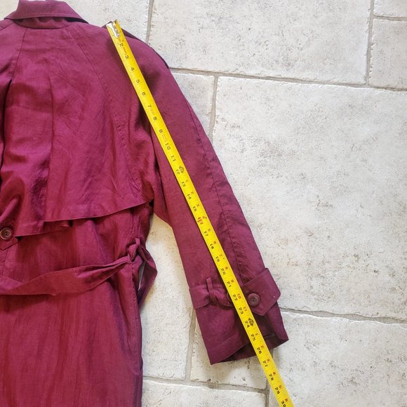 Woman's All Weather Coat with Zip Out Lining Size 7/8 - Picture 10 of 12